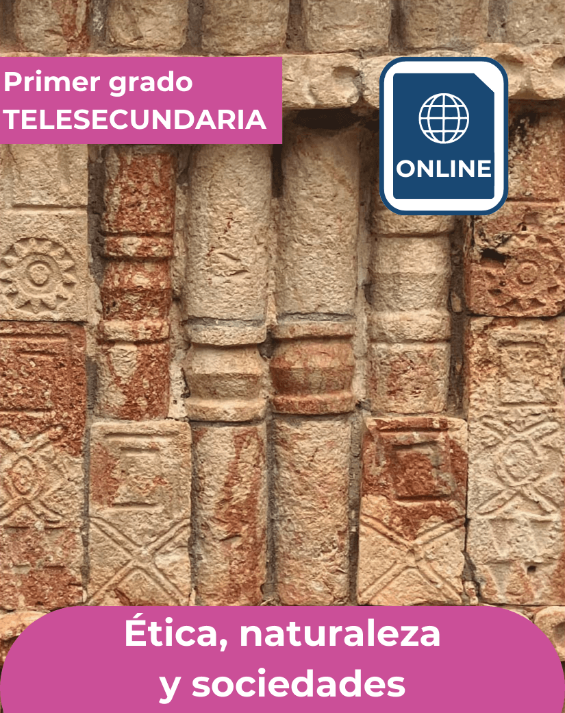 Libro Ética, naturaleza y sociedades de primer grado de telesecundaria en formato digital para leer en línea.