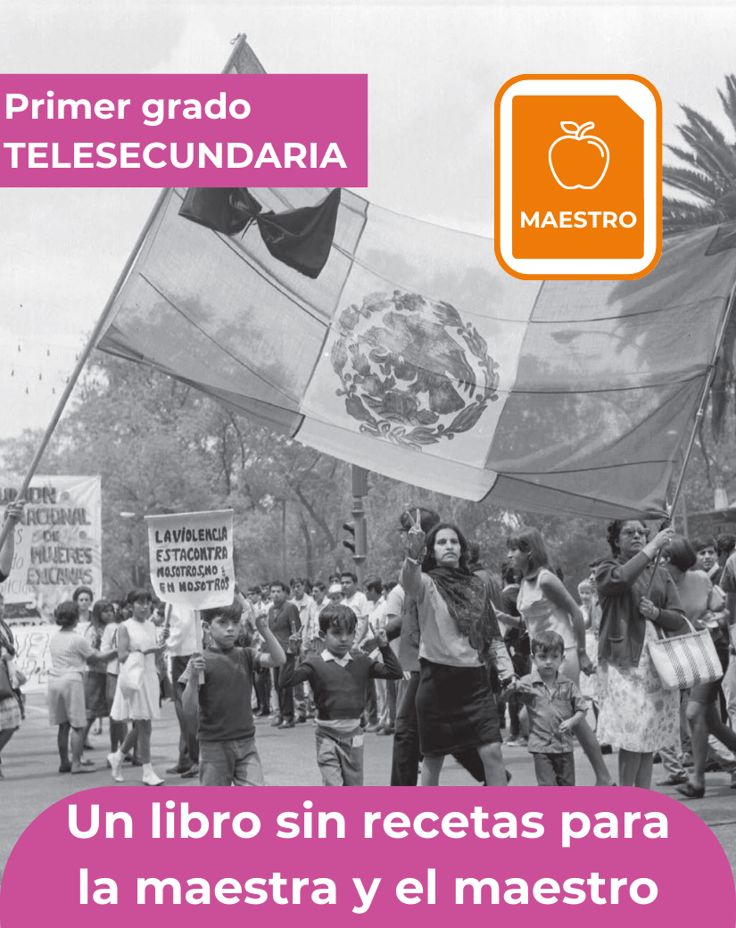 Ficha técnica de Un libro sin recetas para la maestra y el maestro fase 6 de primer grado de telesecundaria.