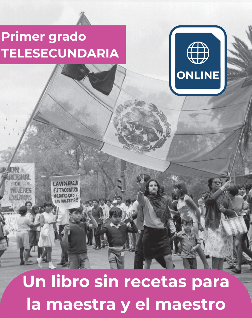 Un libro sin recetas para la maestra y el maestro fase 6 de primer grado de telesecundaria en formato digital para leer en línea.