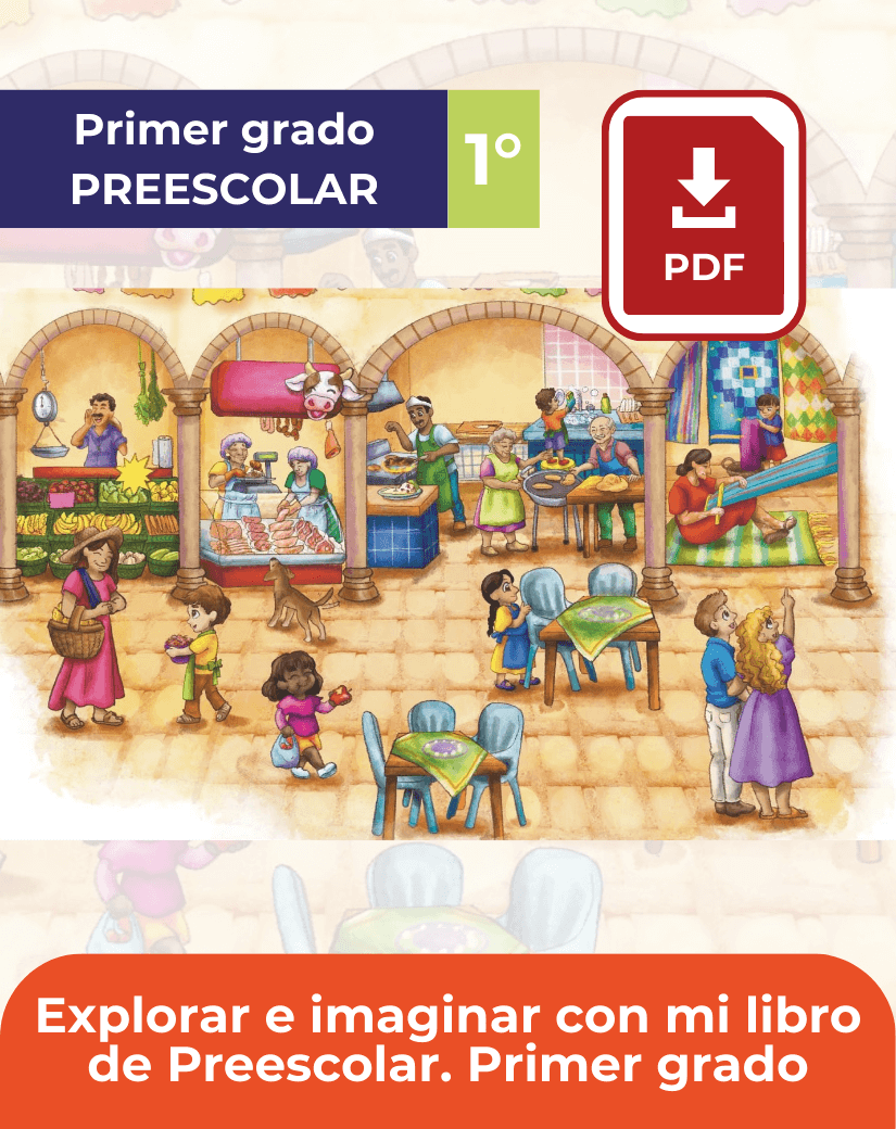 explorar e imaginar con mi libro de preescolar primer grado en pdf