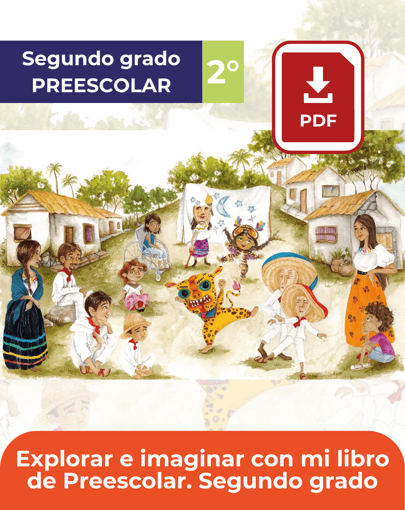 explorar e imaginar con mi libro de preescolar para segundo grado en pdf