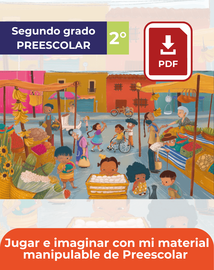 descargar libro Jugar e imaginar con mi material manipulable de preescolar para segundo grado en PDF