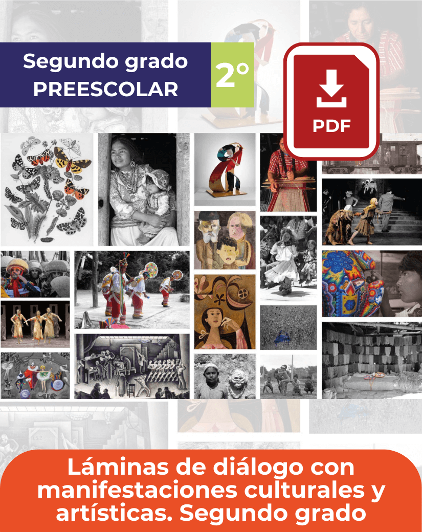 descargar libro Láminas de diálogo con manifestaciones culturales y artísticas para segundo grado en PDF