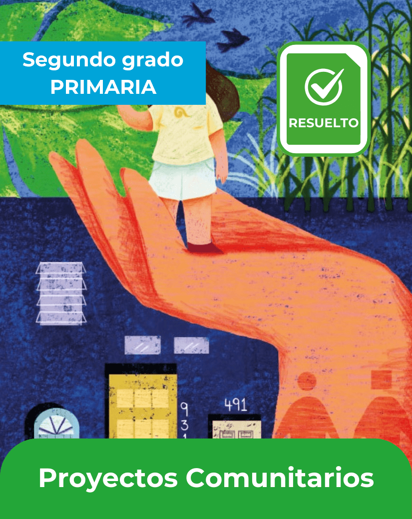 libro contestado proyectos comunitarios segundo grado de primaria