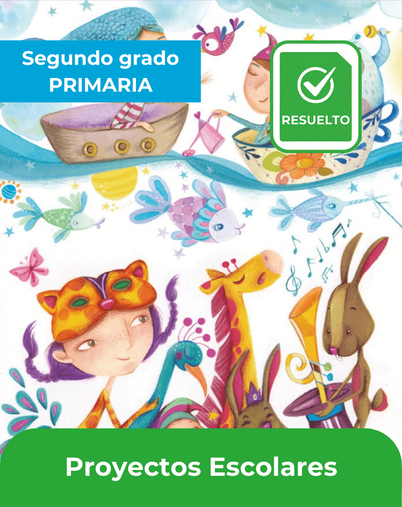 libro contestado proyectos escolares segundo grado de primaria