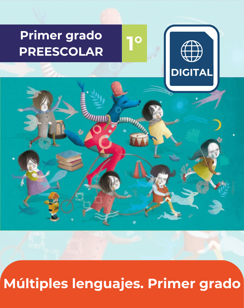 libro digital múltiples lenguajes primer grado de preescolar