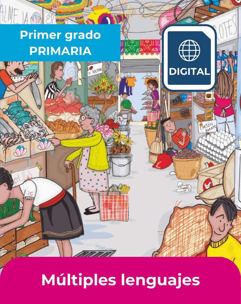 libro digital múltiples lenguajes primer grado de primaria