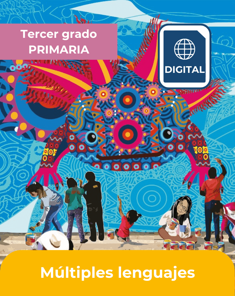 libro digital múltiples lenguajes tercer grado de primaria