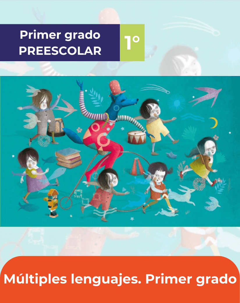 libro múltiples lenguajes primer grado de preescolar