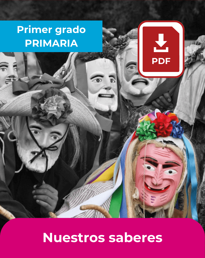 nuestros saberes primer grado de primaria en pdf