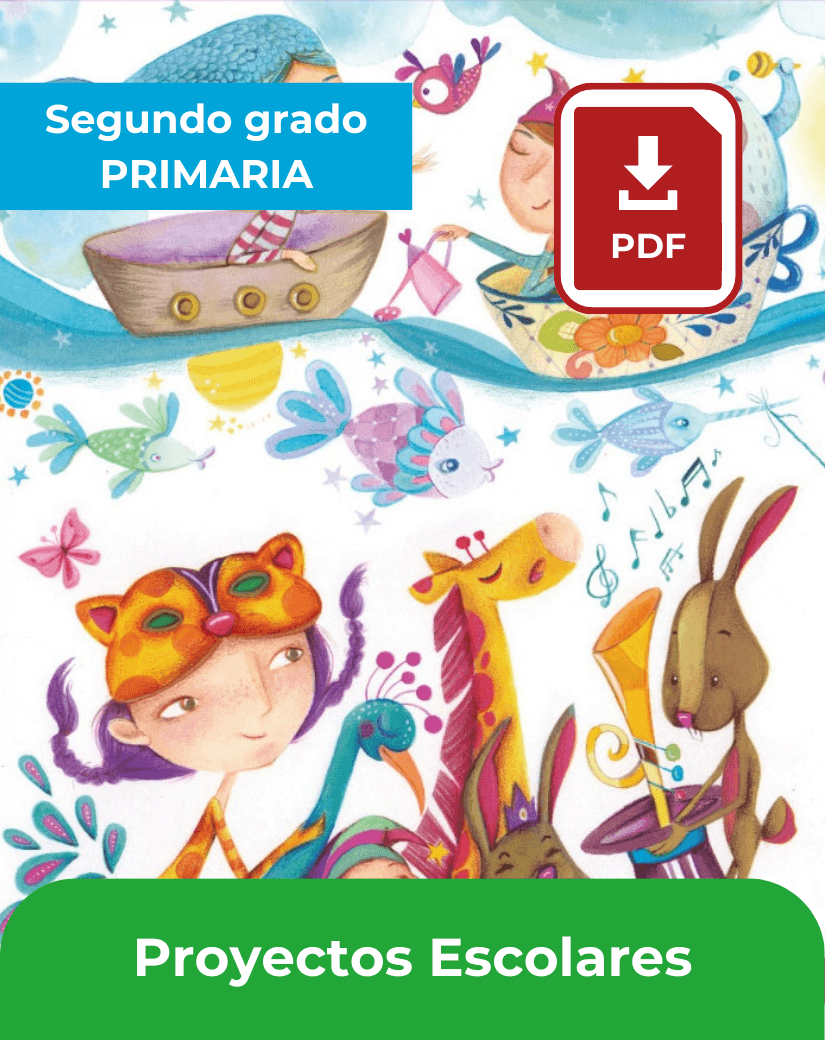 descargar proyectos escolares segundo grado de primaria en PDF