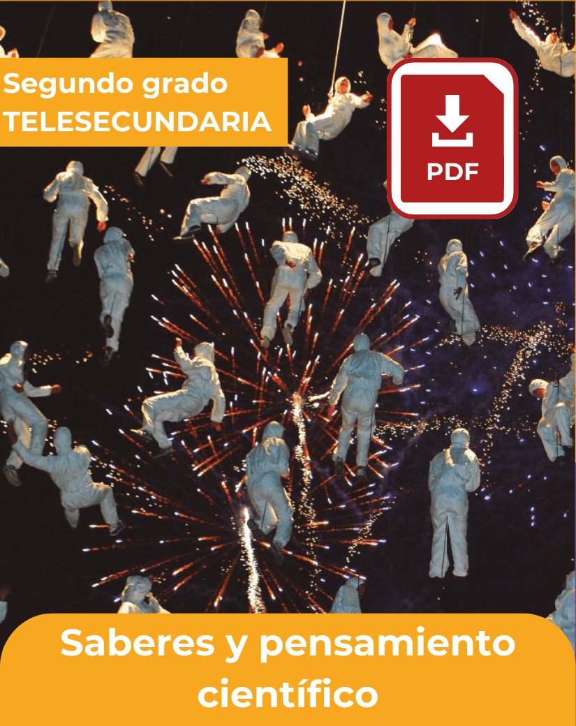 Libro saberes y pensamiento científico segundo grado de telesecundaria en pdf