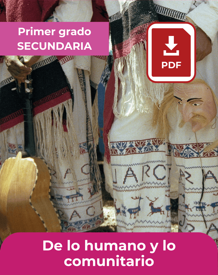 descargar libro de lo humano y lo comunitario primer grado de secundaria en pdf