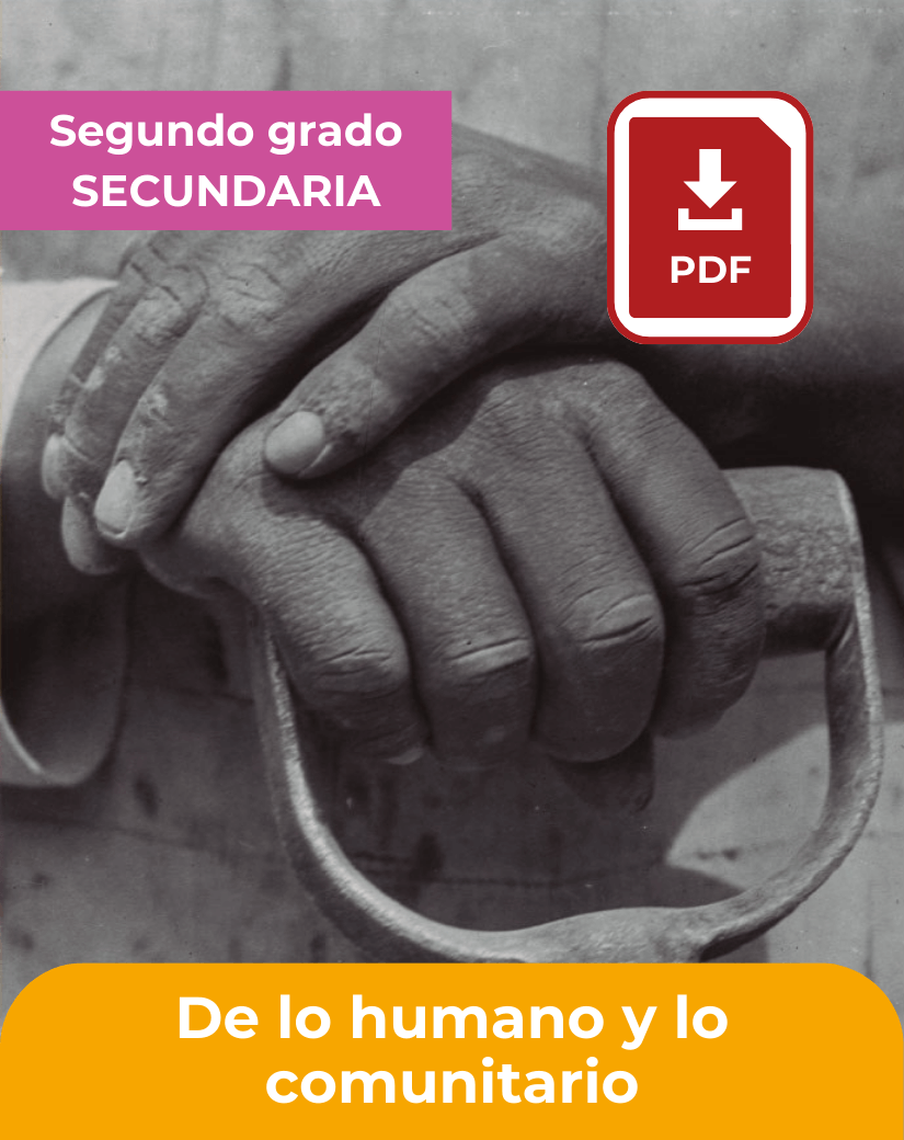 descargar libro De lo humano y lo comunitario segundo grado de secundaria en pdf