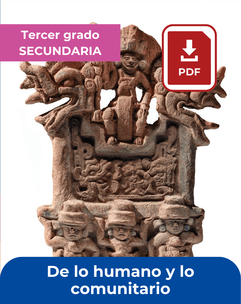 descargar libro De lo humano y lo comunitario tercer grado de secundaria en pdf