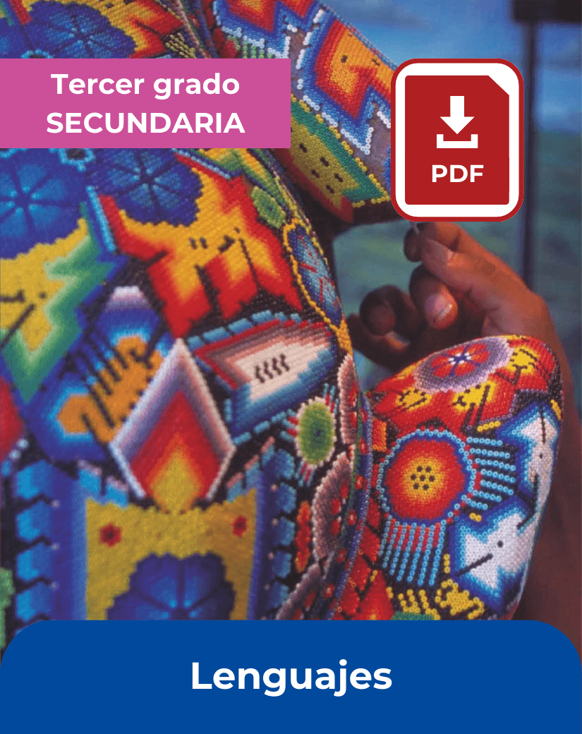 descargar libro Lenguajes tercer grado de secundaria