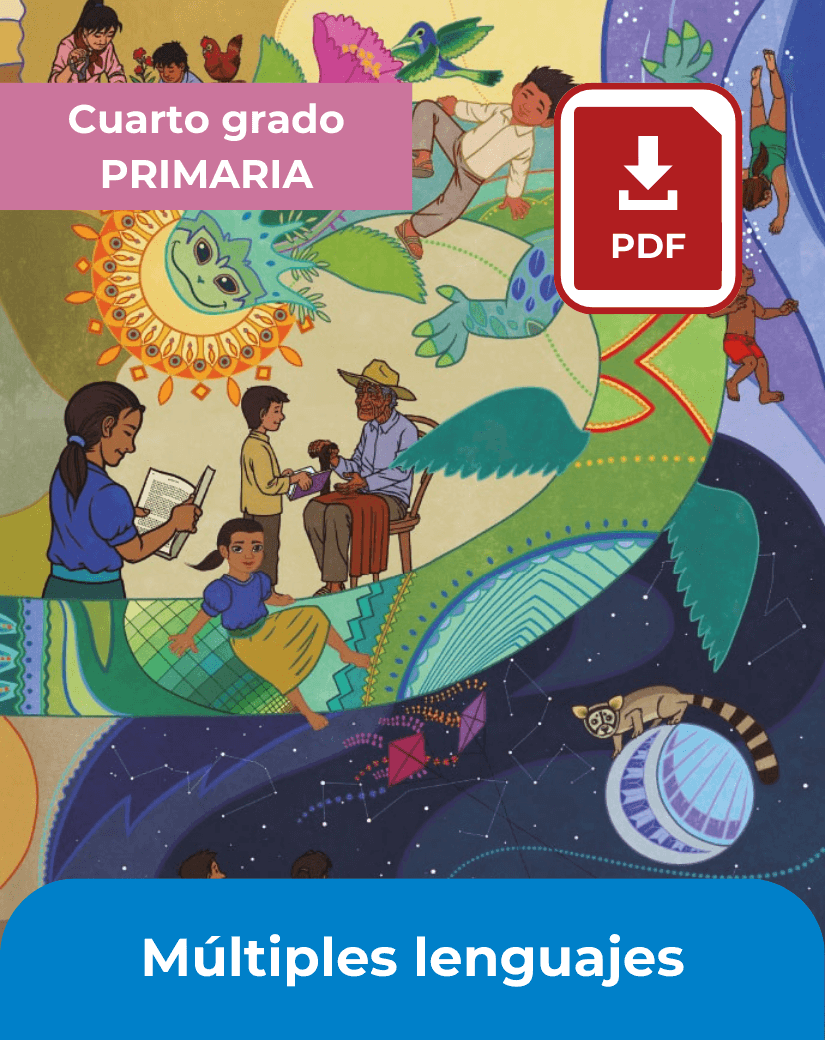 descargar libro Múltiples lenguajes cuarto grado de primaria en pdf