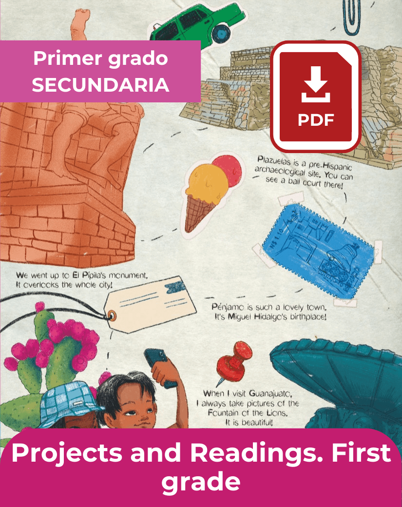 descargar libro de inglés Projects and readings primer grado de secundaria en pdf