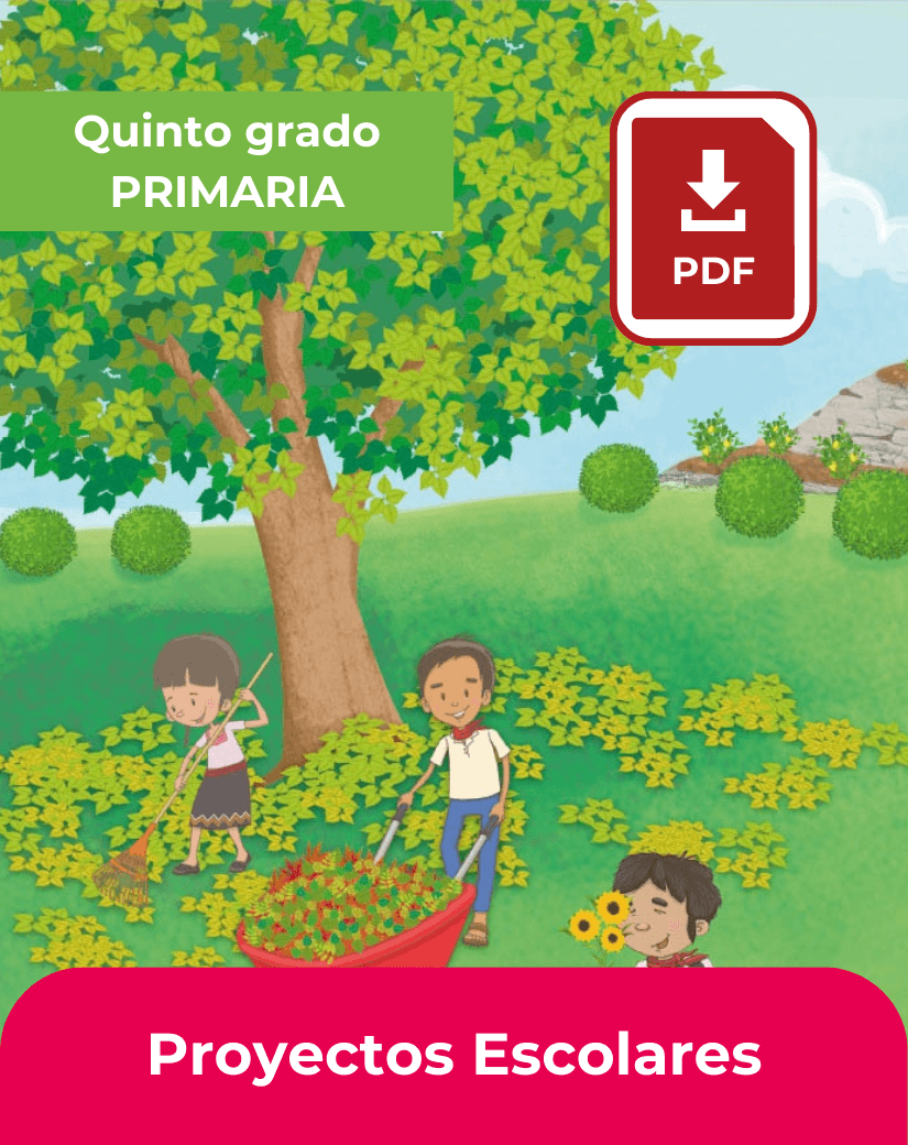 descargar libro proyectos escolares quinto grado en pdf