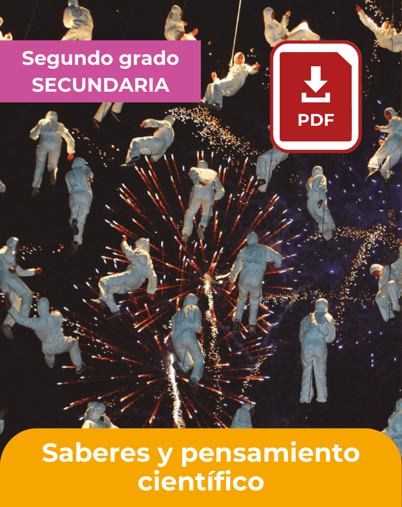 descargar libro Saberes y pensamiento científico segundo de secundaria en pdf