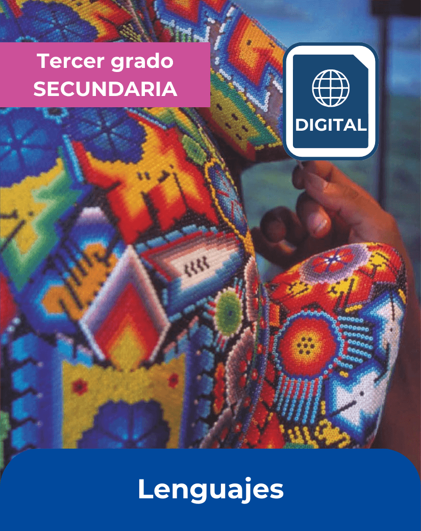 Libro digital Lenguajes tercer grado de secundaria