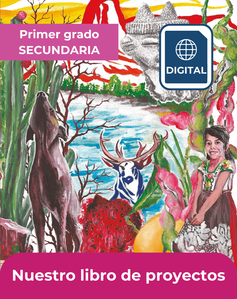 versión digital de Nuestro libro de proyectos primer grado de secundaria