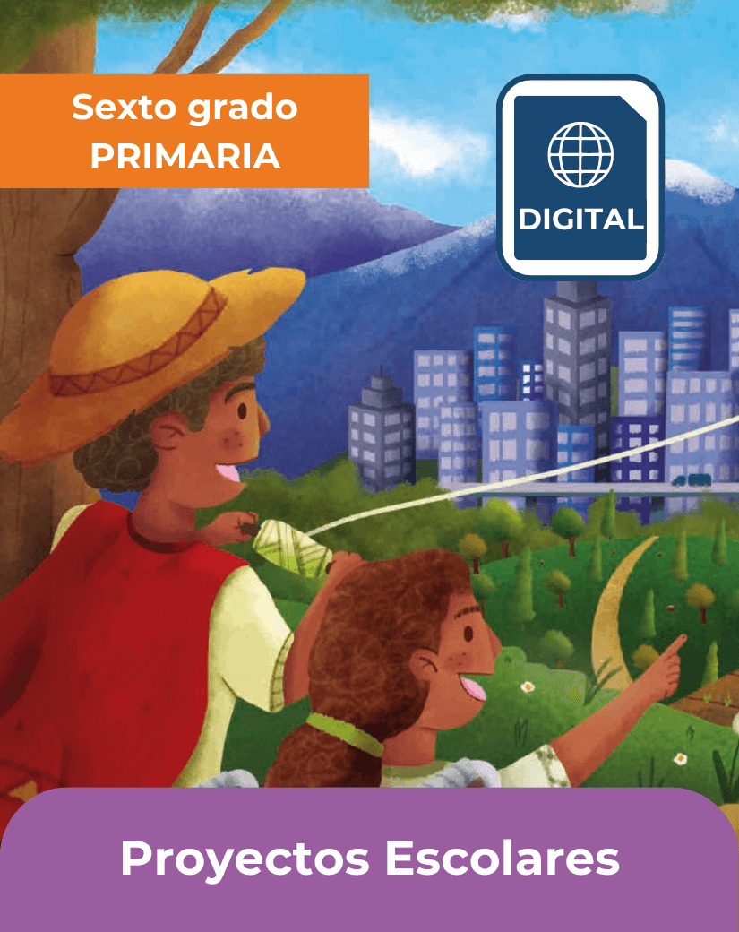 libro digital proyectos escolares para sexto grado de primaria