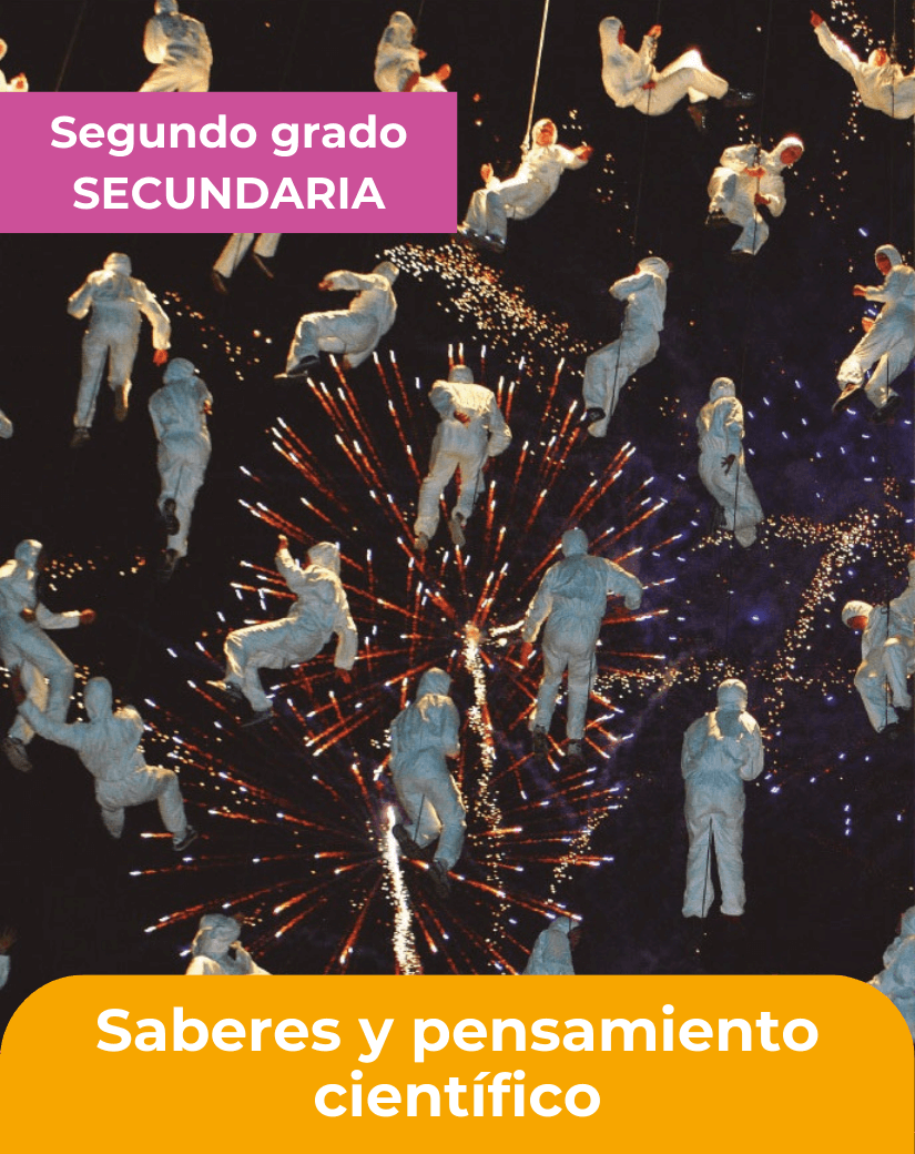 libro Saberes y pensamiento científico segundo de secundaria