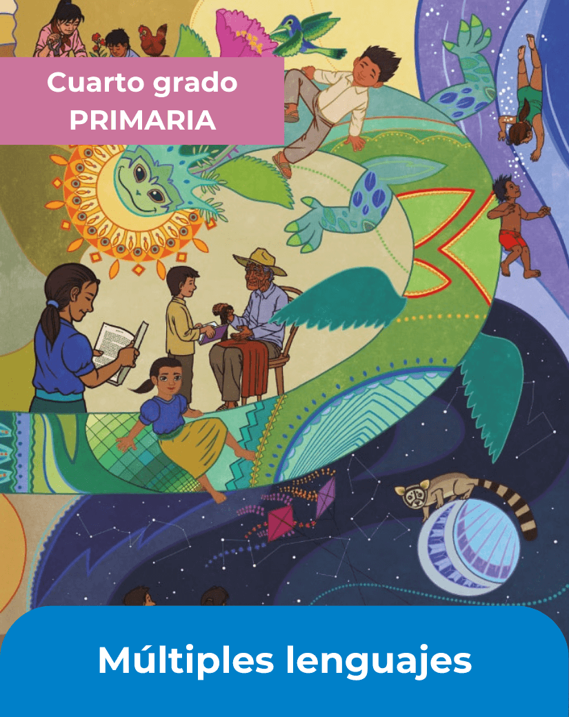 libro Múltiples lenguajes cuarto grado de primaria