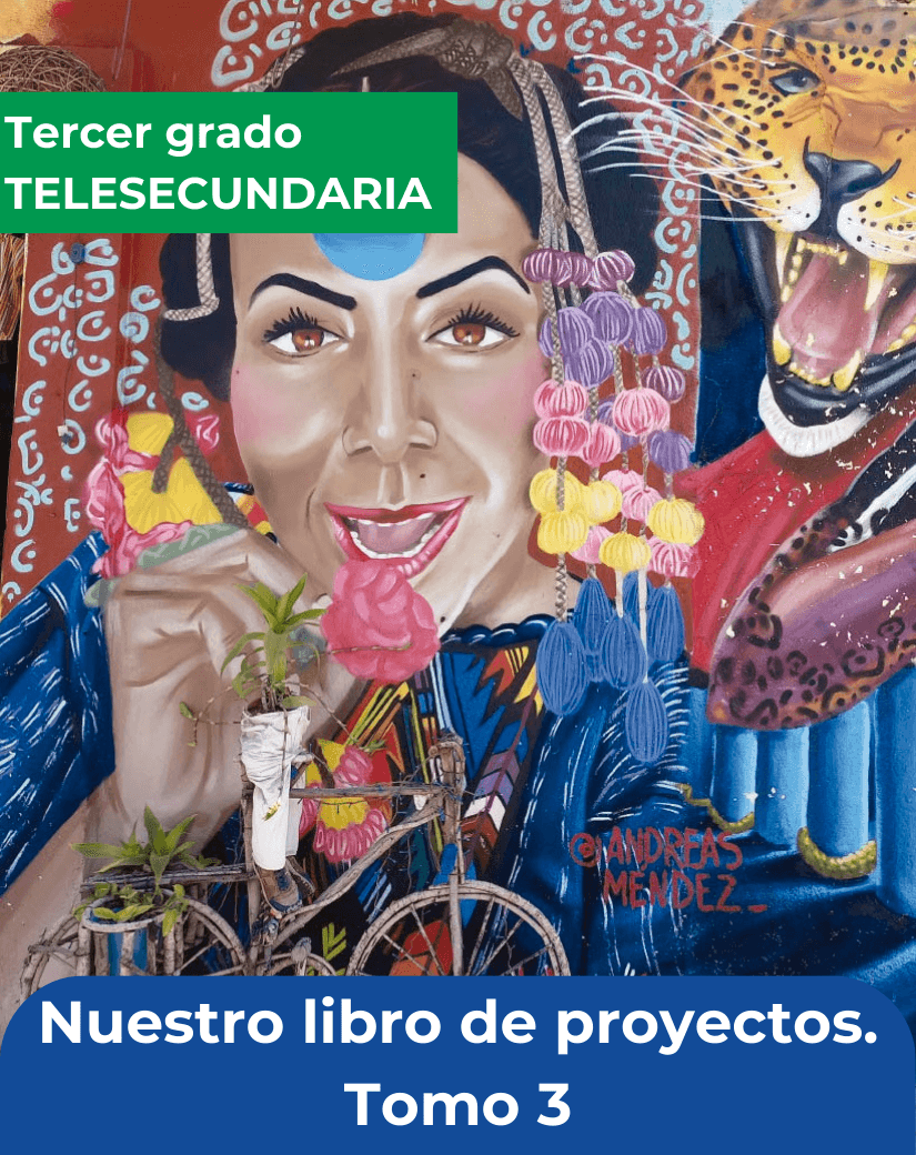 Nuestro libro de proyectos tomo 3 de tercer grado de telesecundaria 