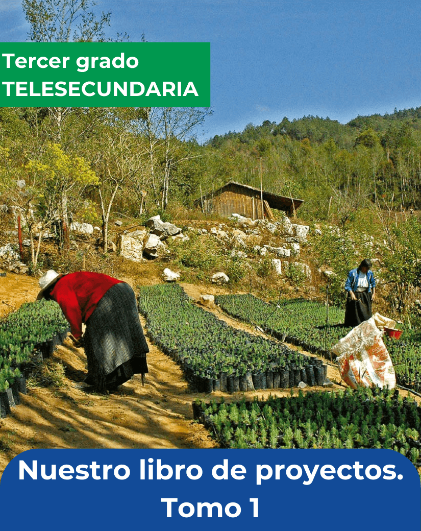 Nuestro libro de proyectos tomo 1 tercer grado de telesecundaria