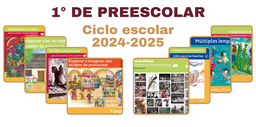 libros de primer grado de preescolar