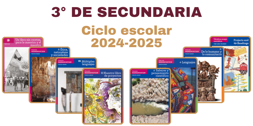 libros de la SEP para tercer grado de secundaria